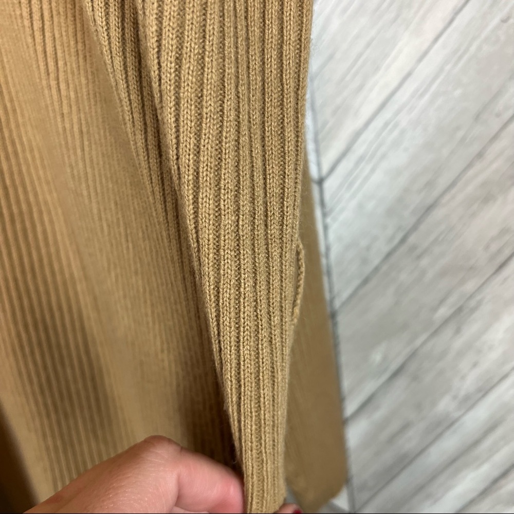 Venezia Camel Button-Up Cardigan - Picture 5 of 10